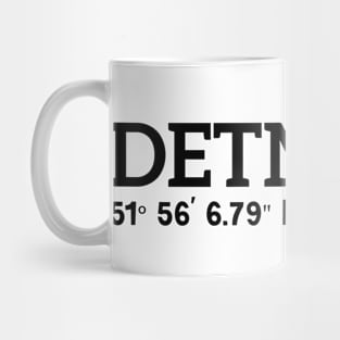 Detmold Coordinates Mug